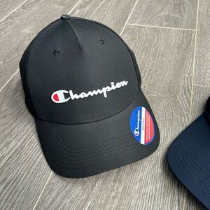 CHAMPION Unisex Adult Hat BRAND NEW NWT only black color